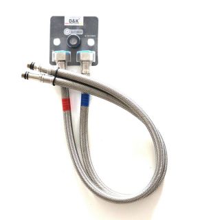 Гибкая подводка DQ гайка 1/2-штуцер М10, 60 см (DC1250021)